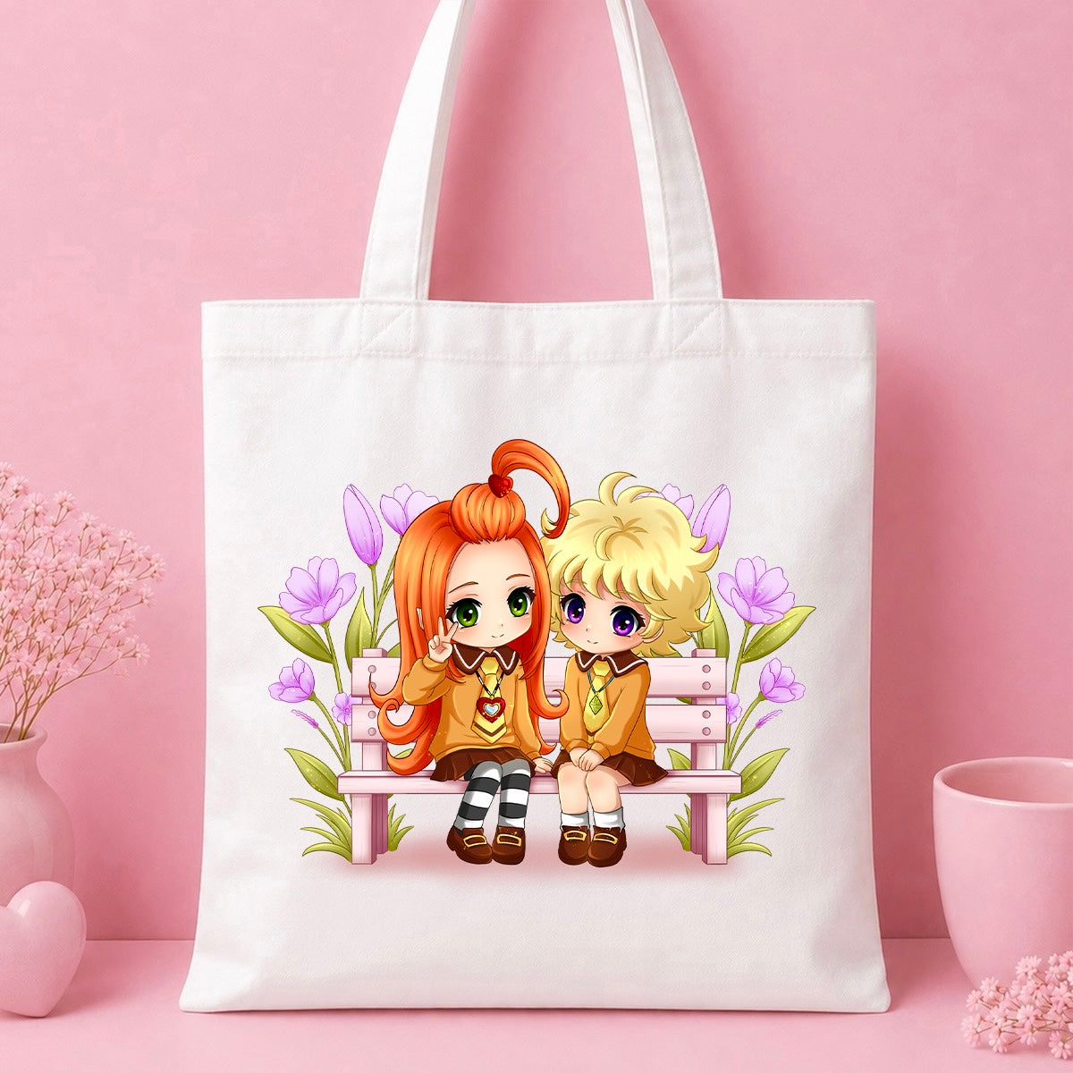 Tote Bag Chocola et Vanilla