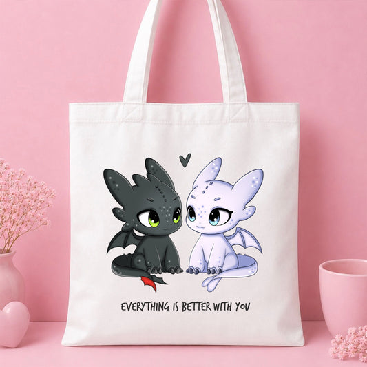 Tote Bag Dragons