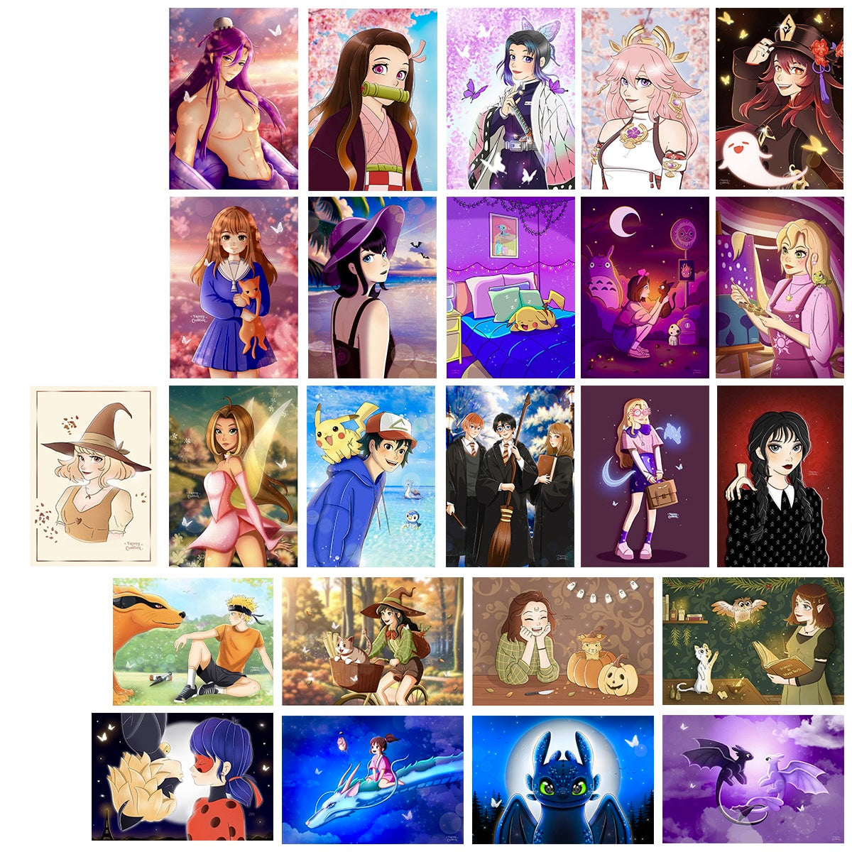 Pochette surprise illustrations