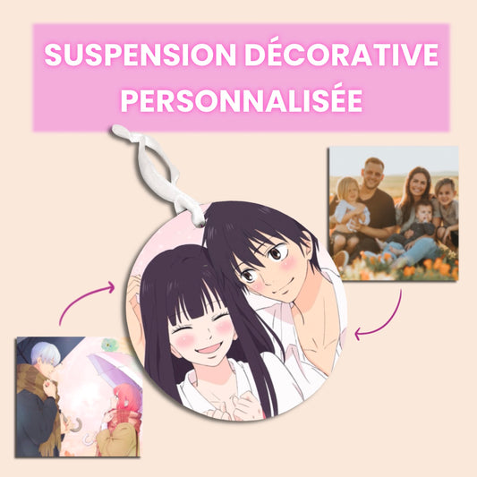 Suspension décorative personnalisée